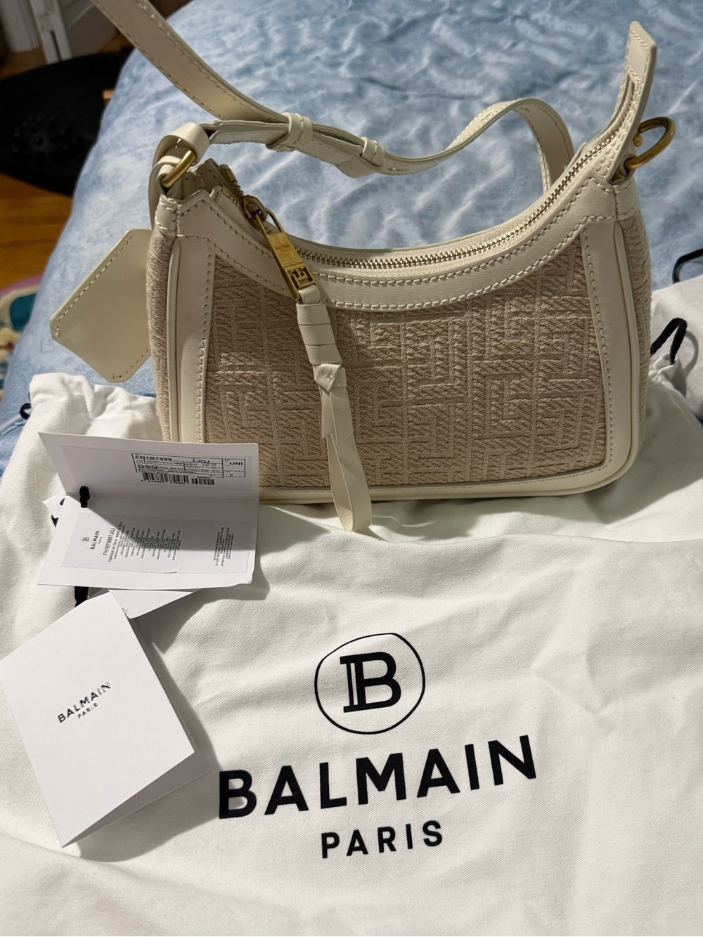 Balmain B army shoulder bag